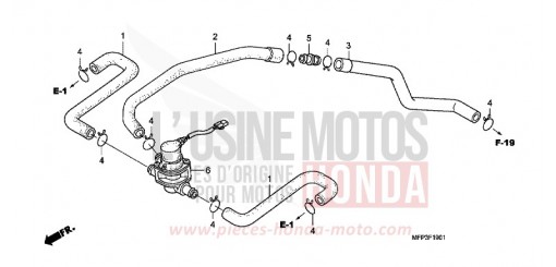AIR INJECTION CONTROLVALVE CB1300SA8 de 2008